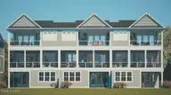 3107 St James Drive SE, Southport, NC 28461 — 4-bedroom townhome in St James, Southport, NC, photo 5 of 9: Rear Elevation Rendering