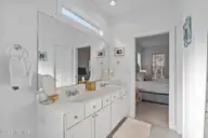 514 B Village Green Drive, Morehead City, NC 28557 — 2-bedroom condo in Brandywine Bay, Morehead City, NC, photo 16 of 29: Master Bath Vanity