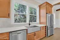 155 Everett Park Trail, Holly Ridge, NC 28445 — 3-bedroom waterfront home in Summerhouse On Everett Bay, Holly Ridge, NC, photo 9 of 39: Apron Sink