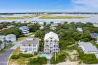 100 Oleander Court, Surf City, NC 28445 — 8-bedroom waterfront home in Bland Shores, Surf City, NC, photo 1 of 72: DJI_0583