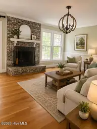 299 Lori Drive, Greenville, NC 27858 — 4-bedroom home in Eastwood, Greenville, NC, photo 13 of 48: 299 living with fp