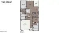1116 Indigo Bunting Drive Lot 53, Leland, NC 28451 — 4-bedroom home in Indigo Preserve, Leland, NC, photo 2 of 41: Darby_Floorplan wStudy