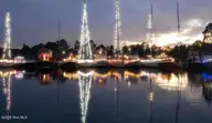 2114 Harbourside Drive, New Bern, NC 28560 — 1-bedroom waterfront condo in Fairfield Harbour, New Bern, NC, photo 21 of 23: The Harbour at Christmas