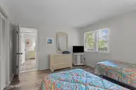 590 Marina Drive E-5, Pine Knoll Shores, NC 28512 — 3-bedroom waterfront condo in Beacon's Reach, Pine Knoll Shores, NC, photo 18 of 31: Bedroom 3