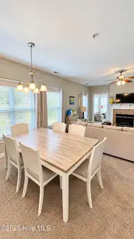 4428 Bluebill Drive 5, Greenville, NC 27858 — 3-bedroom condo in Grey Fox Run, Greenville, NC, photo 4 of 21: Dining Area