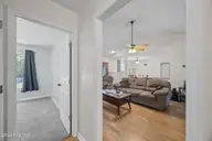 105 Lunington Mill Circle, Burgaw, NC 28425 — 3-bedroom home in Morgan Cove Plantation, Burgaw, NC, photo 18 of 33: 28_hallway