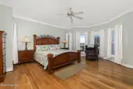 3107 Ocean Drive, Emerald Isle, NC 28594 — 6-bedroom waterfront home in Emerald Isle By The Sea, Emerald Isle, NC, photo 7 of 59: One of six large bedrooms