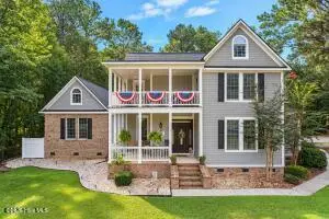 201 Madison Court, Swansboro, NC 28584 — 3-bedroom waterfront home in White Oak, Swansboro, NC, photo 1 of 15