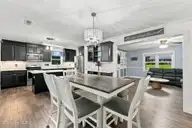 5203 Meadowbrook Drive, Trent Woods, NC 28562 — 3-bedroom home in Country Club Park, Trent Woods, NC, photo 17 of 61: Dining Room & Kitchen