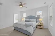 514 B Village Green Drive, Morehead City, NC 28557 — 2-bedroom condo in Brandywine Bay, Morehead City, NC, photo 13 of 29: Master Bedroom