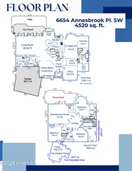 6654 Annesbrook Place SW, Ocean Isle Beach, NC 28469 — 4-bedroom home in Ocean Ridge Plantation, Ocean Isle Beach, NC, photo 5 of 72: Floor plan