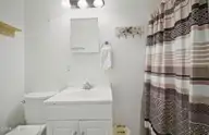 108 Hunters Trail E, Elizabeth City, NC 27909 — 4-bedroom home in Pine Lake, Elizabeth City, NC, photo 23 of 28: bathroom