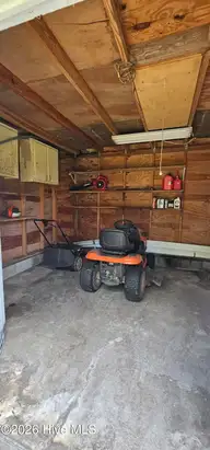 8248 Highway 70, Newport, NC 28570 — 2-bedroom home in Pine Acres, Newport, NC, photo 5 of 30: Mabe Shed Inside