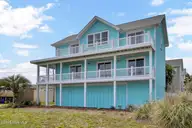 7502 9th Avenue, North Topsail Beach, NC 28460 — 4-bedroom home in Seahaven Beach, North Topsail Beach, NC, photo 2 of 30: Front 9th Ave