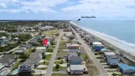 4312 E Dolphin Drive, Oak Island, NC 28465 — waterfront lot in Long Beach, Oak Island, NC, photo 2 of 7: Aerial photos-6