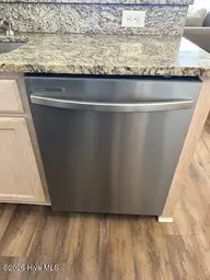 330 S Middleton Drive NW Unit 505, Calabash, NC 28467 — 2-bedroom waterfront condo in Brunswick Plantation, Calabash, NC, photo 13 of 72: 505 stainless steel dishwasher