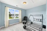 140 Crooked Run Drive, New Bern, NC 28560 — 3-bedroom home in Crooked Run, New Bern, NC, photo 20 of 35: Guest Room 2