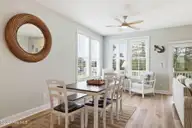 111 Jade Street, Beaufort, NC 28516 — 3-bedroom home in Jade Point, Beaufort, NC, photo 10 of 49: Dining Area