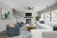 204 N Brig Drive, Hampstead, NC 28443 — 4-bedroom home in Saltwater Landing, Hampstead, NC, photo 19 of 37: Living Rm - 1 - Staged