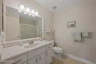 1311 Pelican Drive, New Bern, NC 28560 — 3-bedroom waterfront home in Fairfield Harbour, New Bern, NC, photo 22 of 52: Guest Bathroom