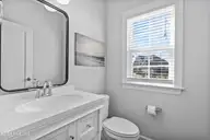 6112 Seagrove Court, Wilmington, NC 28412 — 4-bedroom home in Willow Glen, Wilmington, NC, photo 11 of 32: Half bath
