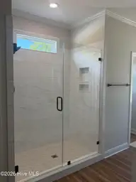 343 Kirby Grange Avenue, Bath, NC 27808 — 3-bedroom home, Bath, NC, photo 19 of 32: master walk-in tile shower