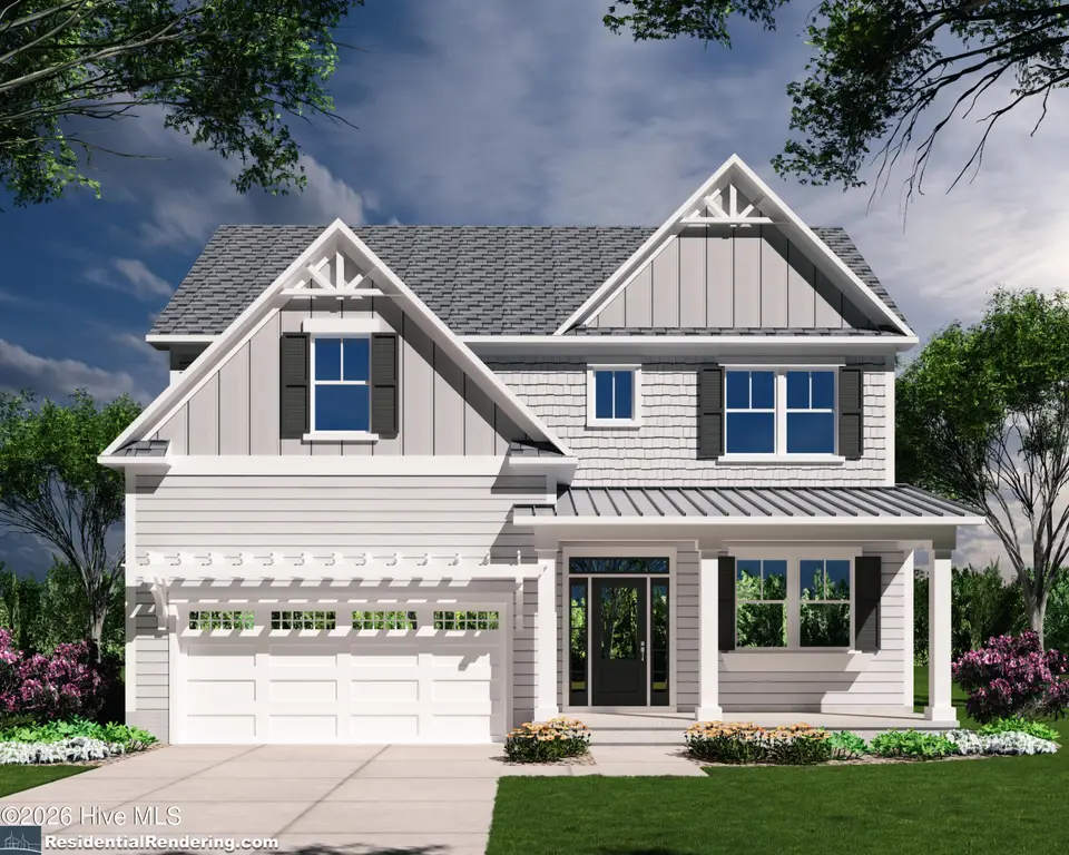 2802 Salvador Way, Castle Hayne, NC 28429 — 5-bedroom waterfront home in Sunset Reach, Castle Hayne, NC, photo 1 of 1: front elevation