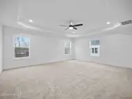 293 E Ivybridge Drive, Hubert, NC 28539 — 4-bedroom waterfront home in Kingsbridge II, Hubert, NC, photo 22 of 51: Owner Suite