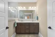725 Wharton Avenue, Wilmington, NC 28412 — 3-bedroom home in Riverlights, Wilmington, NC, photo 19 of 63: Primary Bathroom