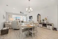 9414 Barnstormer Drive, Carolina Shores, NC 28467 — 3-bedroom waterfront home in Eagle Run, Carolina Shores, NC, photo 13 of 41: Dining