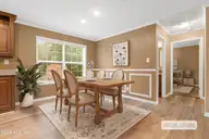 165 Godfrey Boulevard, Havelock, NC 28532 — 3-bedroom waterfront home in Godfreys Creek Estates, Havelock, NC, photo 12 of 52: Dining area