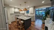 215 Harbor Drive, Morehead City, NC 28557 — 3-bedroom waterfront home in Spooners Creek, Morehead City, NC, photo 11 of 35: Kitchen View