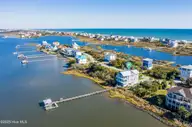 19 Osprey Drive, North Topsail Beach, NC 28460 — 4-bedroom waterfront home in Crystal Shores, North Topsail Beach, NC, photo 5 of 59: DJI_0198p