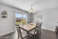 806 Calebs Creek Court, Maysville, NC 28555 — 3-bedroom home in Village Creek, Maysville, NC, photo 9 of 37: Dining Area