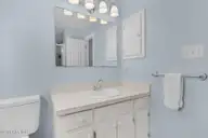925 Pamela Lane, Rocky Mount, NC 27803 — 3-bedroom home in Maplewood, Rocky Mount, NC, photo 18 of 37: Primary Bathroom
