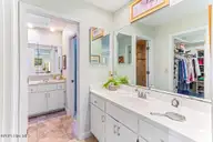 65 Lake Hills Road, Pinehurst, NC 28374 — 2-bedroom home in Unit 6, Pinehurst, NC, photo 22 of 43: TWO separate sinks