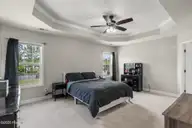 156 Weste Avenue, Jacksonville, NC 28540 — 4-bedroom home in Bryan Farms, Jacksonville, NC, photo 20 of 47: Master Bedroom