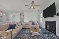 206 W Azalea Drive, Holly Ridge, NC 28445 — 3-bedroom home in Neighborhoods of Holly Ridge, Holly Ridge, NC, photo 7 of 23: Living Room