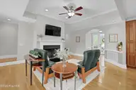 134 Wild Berry Lane, Hampstead, NC 28443 — 5-bedroom waterfront home in Bent Tree, Hampstead, NC, photo 7 of 46: Living Room
