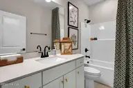 518 Heart Pine Avenue, Wilmington, NC 28411 — 3-bedroom home in Indigo at Abbey Preserve, Wilmington, NC, photo 2 of 25: Bathroom