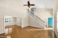 104 Talford Drive, Atlantic Beach, NC 28512 — 4-bedroom home in Ocean Ridge ll, Atlantic Beach, NC, photo 11 of 63: Entry and stairwell