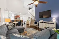 312 Bulkhead Bend, Calabash, NC 28467 — 3-bedroom condo in Beacon Townes, Calabash, NC, photo 19 of 53: Living room