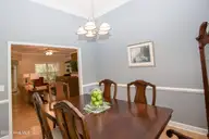 3 Gingham Place, Pinehurst, NC 28374 — 3-bedroom waterfront home in Unit 12, Pinehurst, NC, photo 8 of 45: DINING ROOM