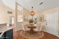 4704 Woods Edge Road, Wilmington, NC 28409 — 3-bedroom home in Woods Edge, Wilmington, NC, photo 11 of 37: Cozy Modern Farmhouse Dining Nook