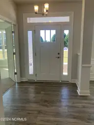 1306 Caracara Drive Model Home, New Bern, NC 28560 — 4-bedroom waterfront home in Fairfield Harbour, New Bern, NC, photo 4 of 24: Front Door