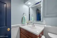 1207 Timber Trail, Emerald Isle, NC 28594 — 4-bedroom waterfront home, Emerald Isle, NC, photo 17 of 63: 1207 Timber Trail Primary BR Ensuite