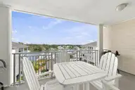 150 Lands End Court A42, Morehead City, NC 28557 — 3-bedroom waterfront condo in The Shores at Spooners Creek, Morehead City, NC, photo 14 of 50: Enjoy shaded Views here!