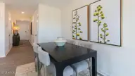 203 Maddox Drive, Aberdeen, NC 28315 — 3-bedroom townhome in Martin Farms, Aberdeen, NC, photo 14 of 37: Dining Area