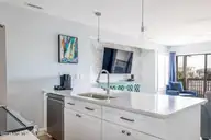 9100 Reed Drive 4101, Emerald Isle, NC 28594 — 1-bedroom condo in Queens Court, Emerald Isle, NC, photo 4 of 20: 4101 Kitchen 3