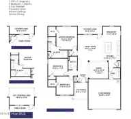 3030 Boverie Street SW, Shallotte, NC 28470 — 3-bedroom home in Rutledge, Shallotte, NC, photo 4 of 26: 1709 floor plan